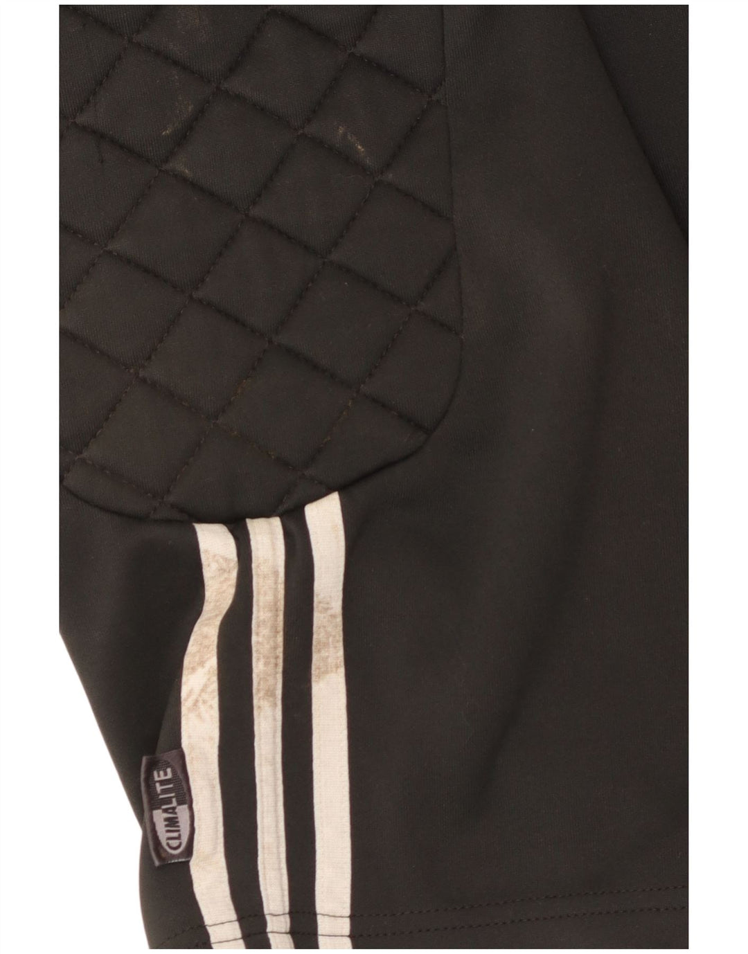 Pantaloncini sportivi Adidas Climalite da uomo grandi in poliestere nero