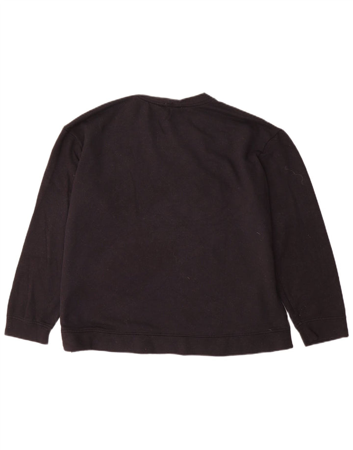 Felpa da donna ORVIS maglione UK 16 grande nero modal