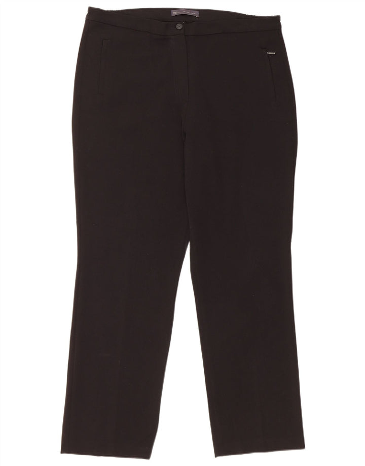 Pantaloni casual slim da donna Marks & Spencer W36 L28 neri