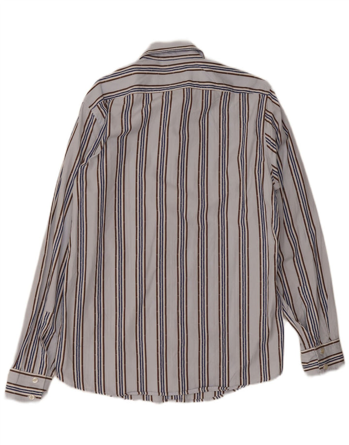Camicia da uomo Hugo Boss a righe blu medio