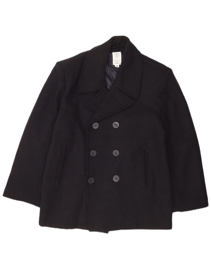 Cappotto da marinaio da uomo MFH UK 38 medio in lana blu navy