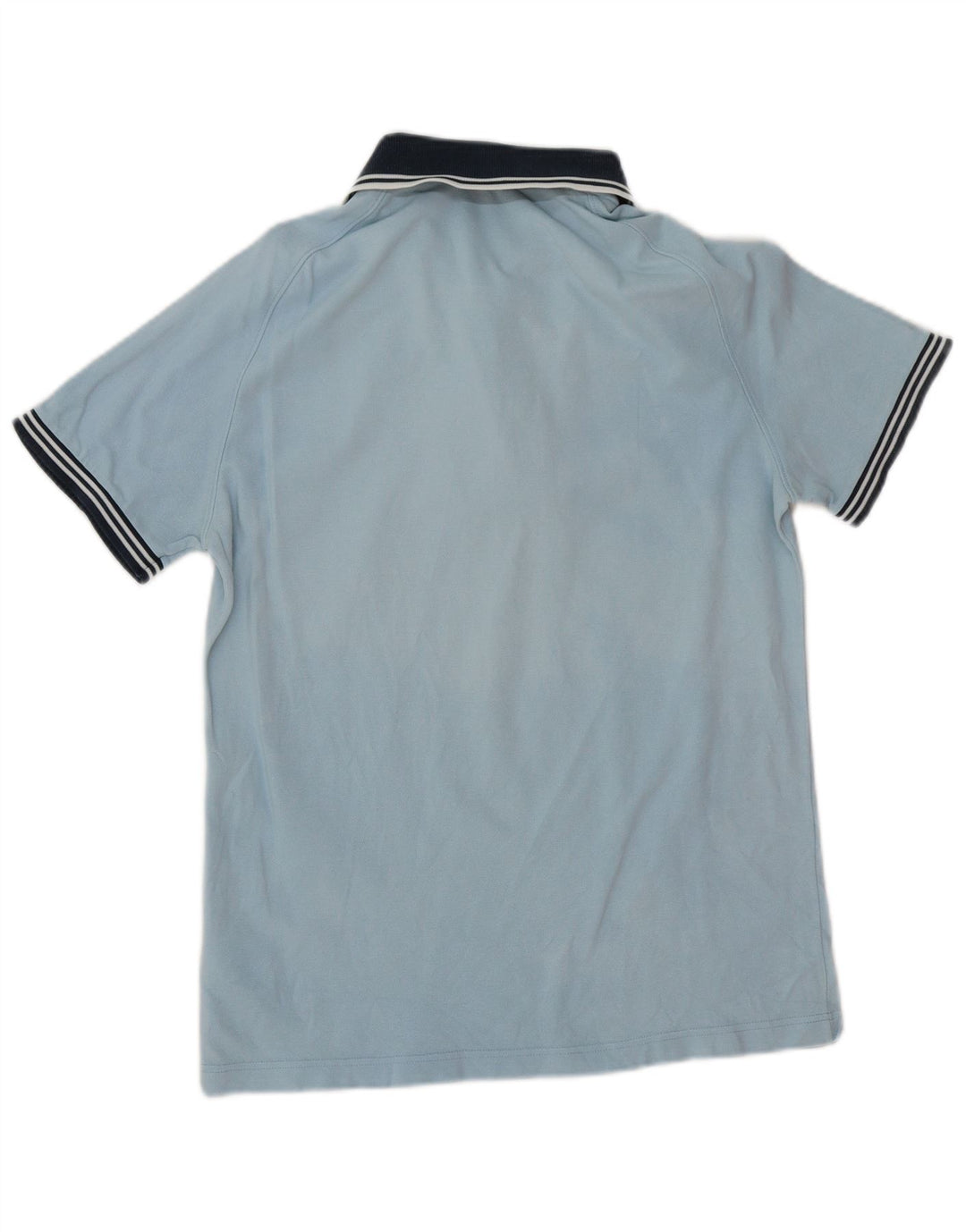 Polo da rugby da uomo Fred Perry in cotone a righe blu medio