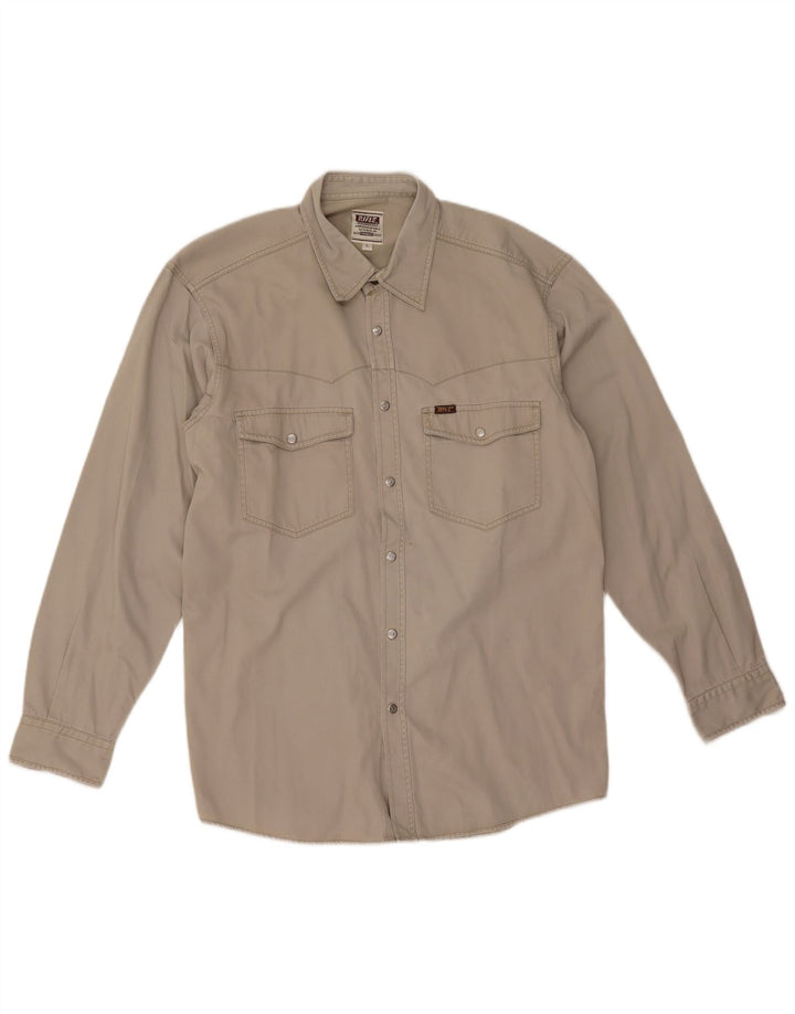Camicia da uomo Rifle grande grigia