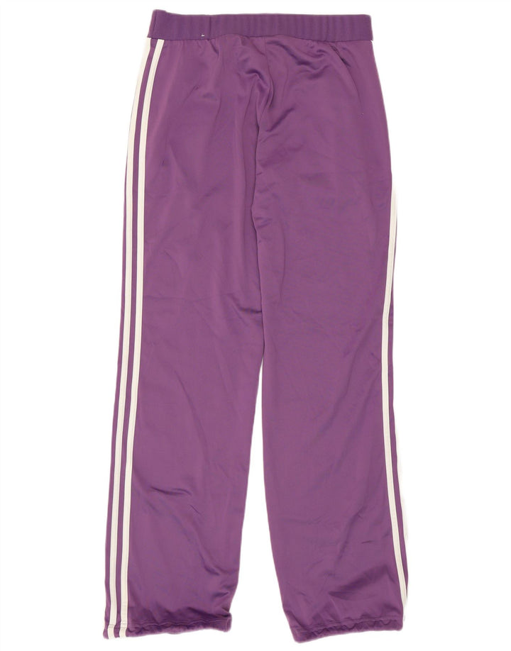 Pantaloni da tuta da donna Adidas UK 14 poliestere viola medio