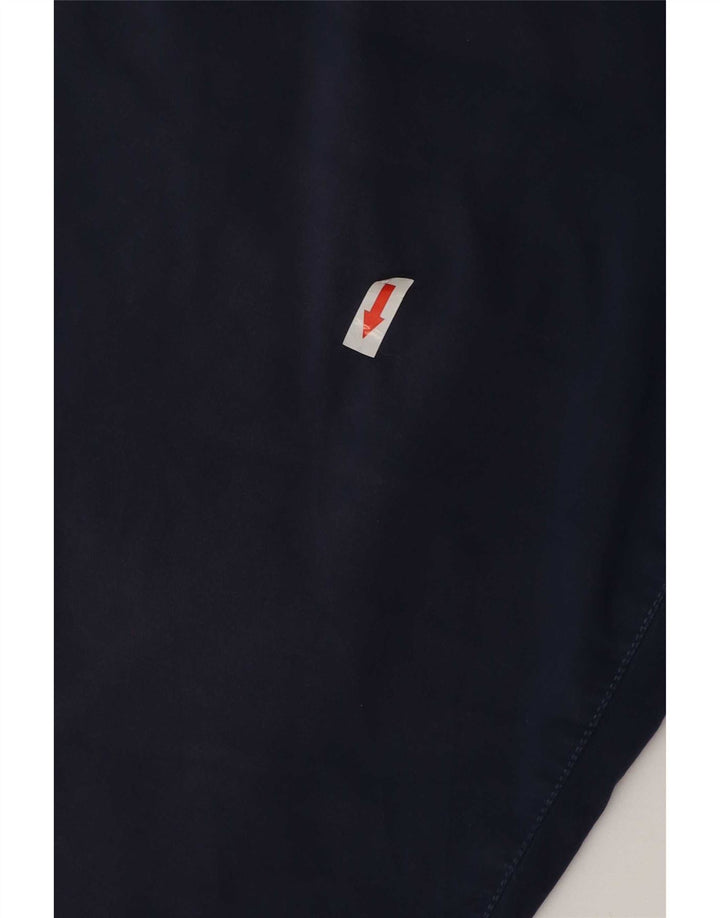 Pantaloncini chino vintage da uomo W33 cotone blu navy medio