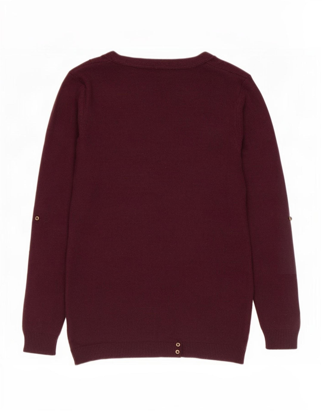 Maglione cardigan da donna White Stuff UK 14 Viscosa bordeaux media