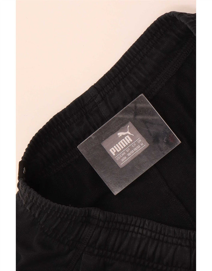 Pantaloncini sportivi Puma da uomo con grafica regolare, medi, neri, sportivi