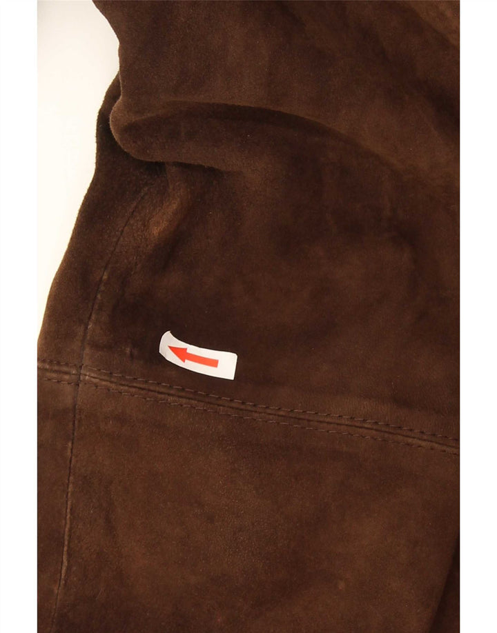 Soprabito da donna in pelle scamosciata Kennedy IT 50 XL Marrone