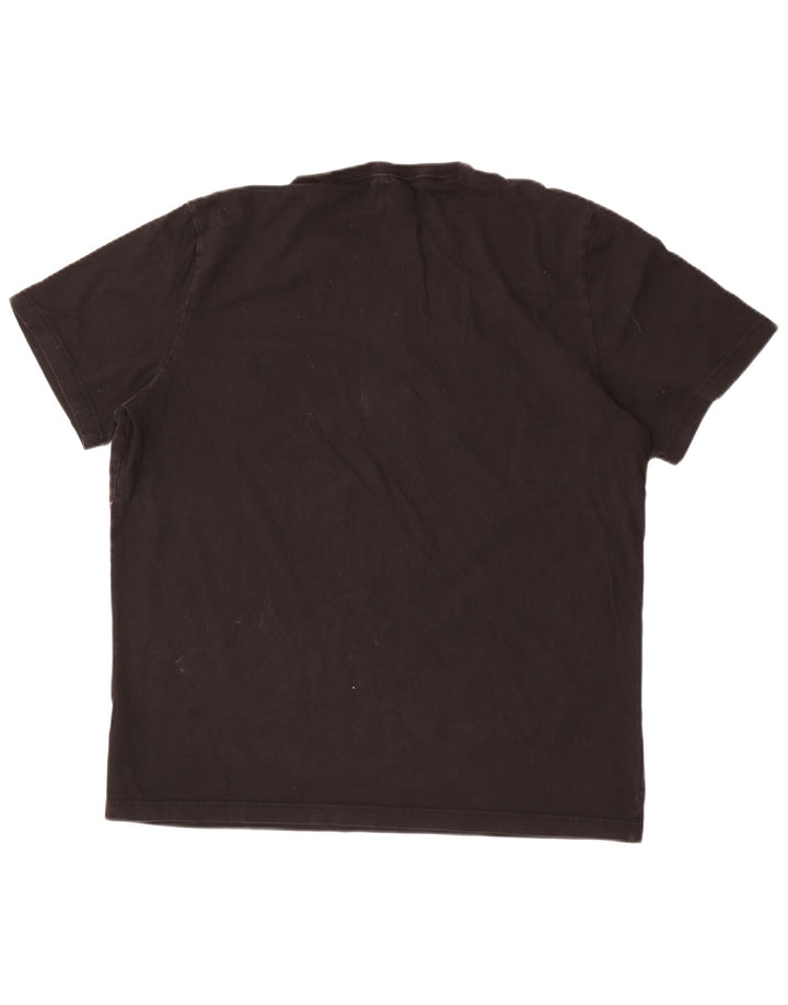 T-shirt da uomo Puma Top XL in cotone nero