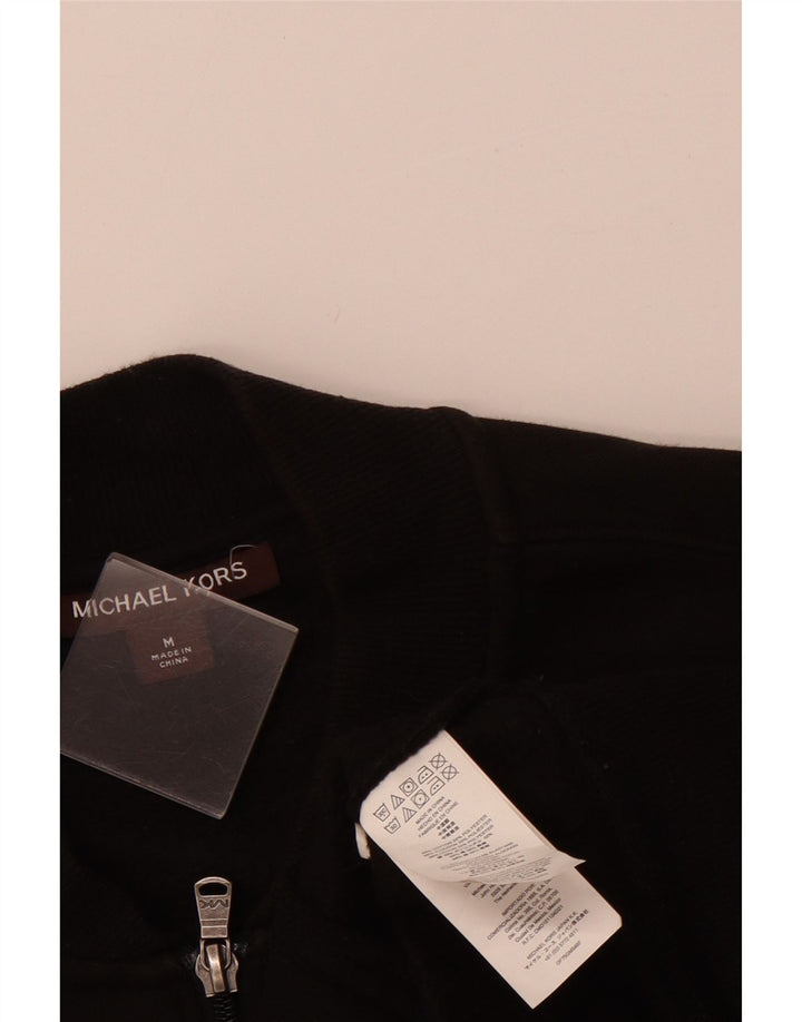 MICHAEL KORS Giacca da tuta grafica da uomo in cotone nero medio