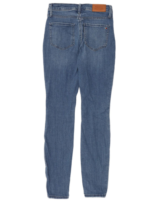 Jeans ultra skinny Tommy Hilfiger da donna Harlem W27 L30 cotone blu