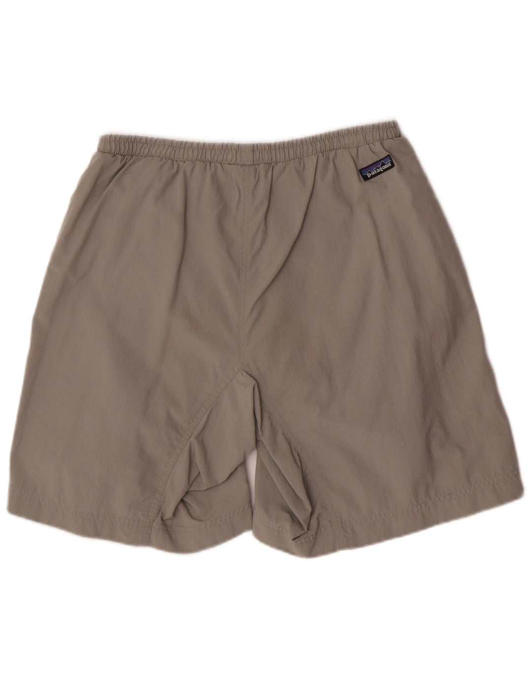 Pantaloncini sportivi da uomo Patagonia in nylon grigio medio