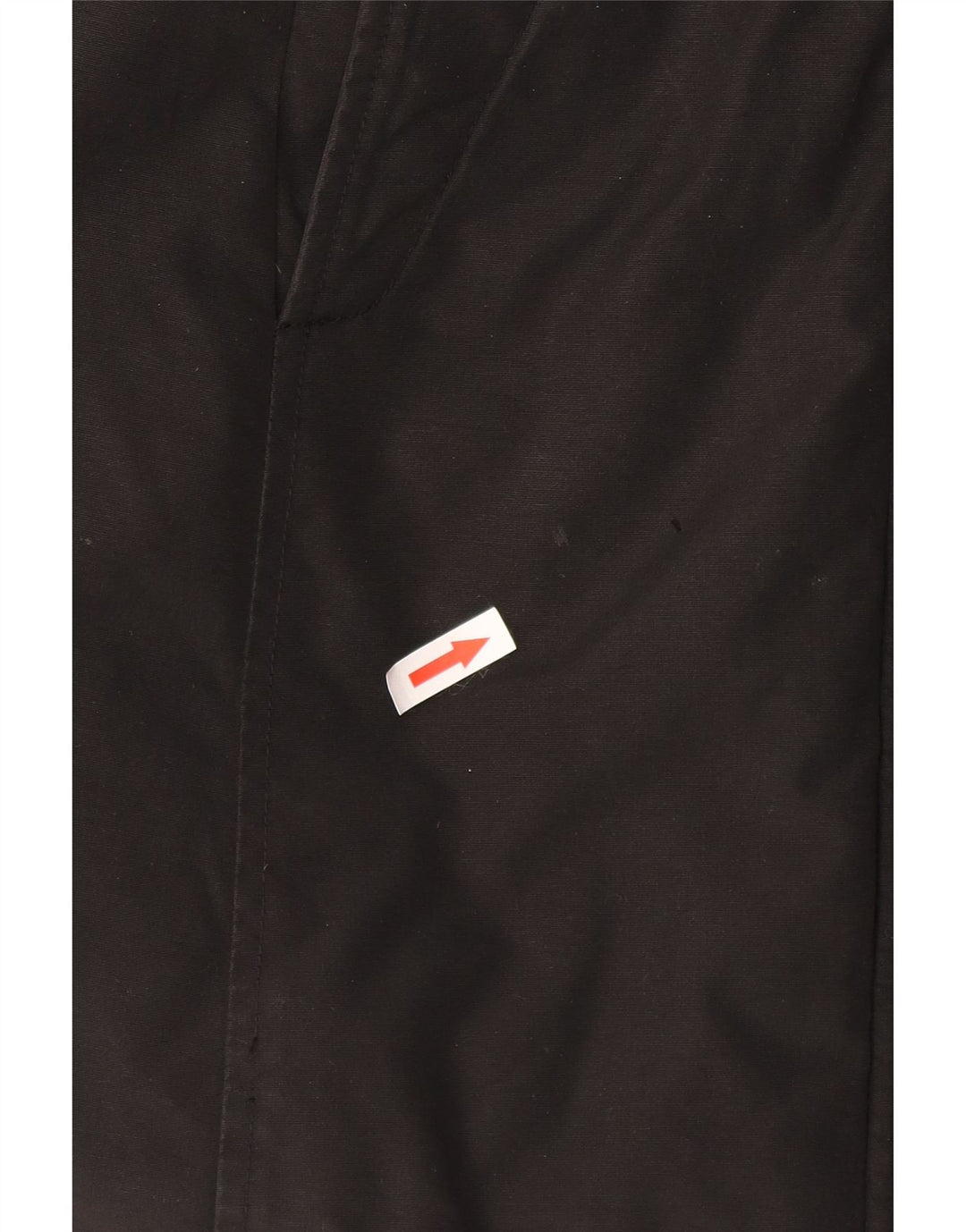 Giacca imbottita con cappuccio da donna Woolrich UK 14 cotone medio nero