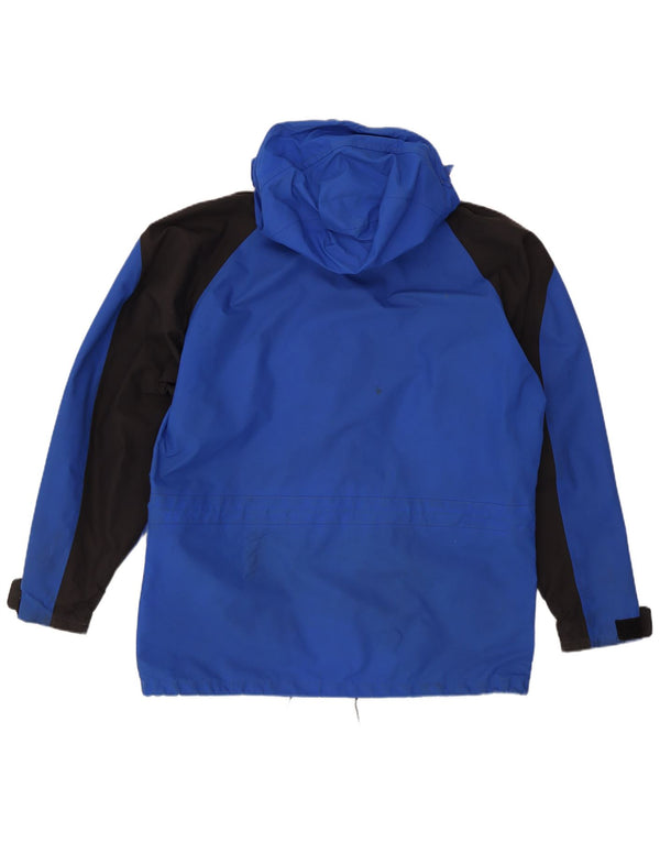 Giacca a vento con cappuccio da uomo Berghaus UK 42 XL Blu Colourblock