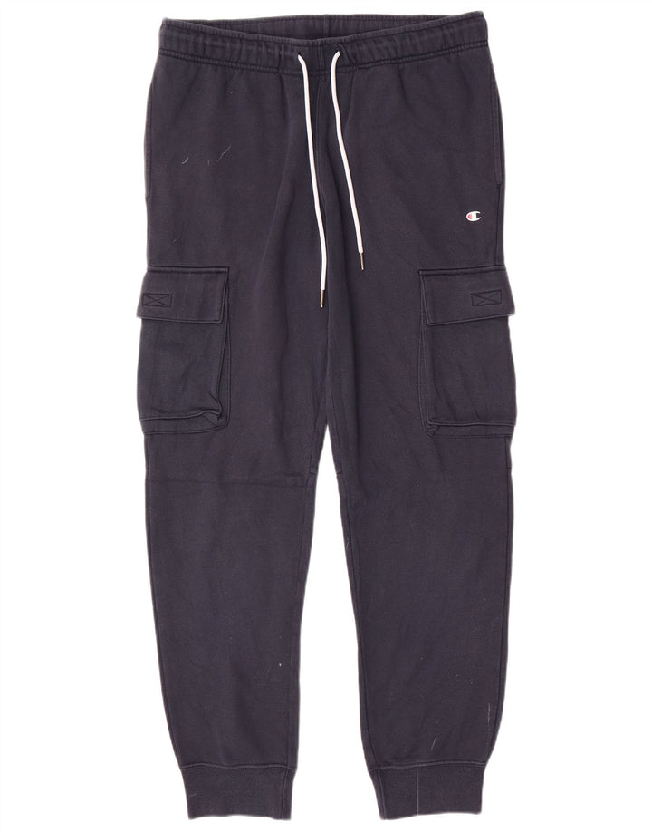 CHAMPION Pantaloni da tuta cargo da uomo Joggers Large Blu Navy