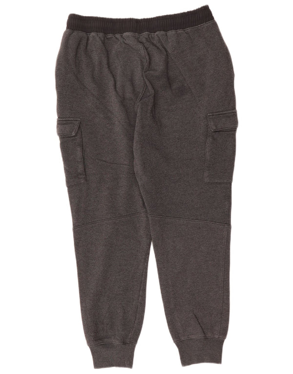 Under Armour Mens Cargo Tracksuit Trousers Joggers Large  Grey Cotton