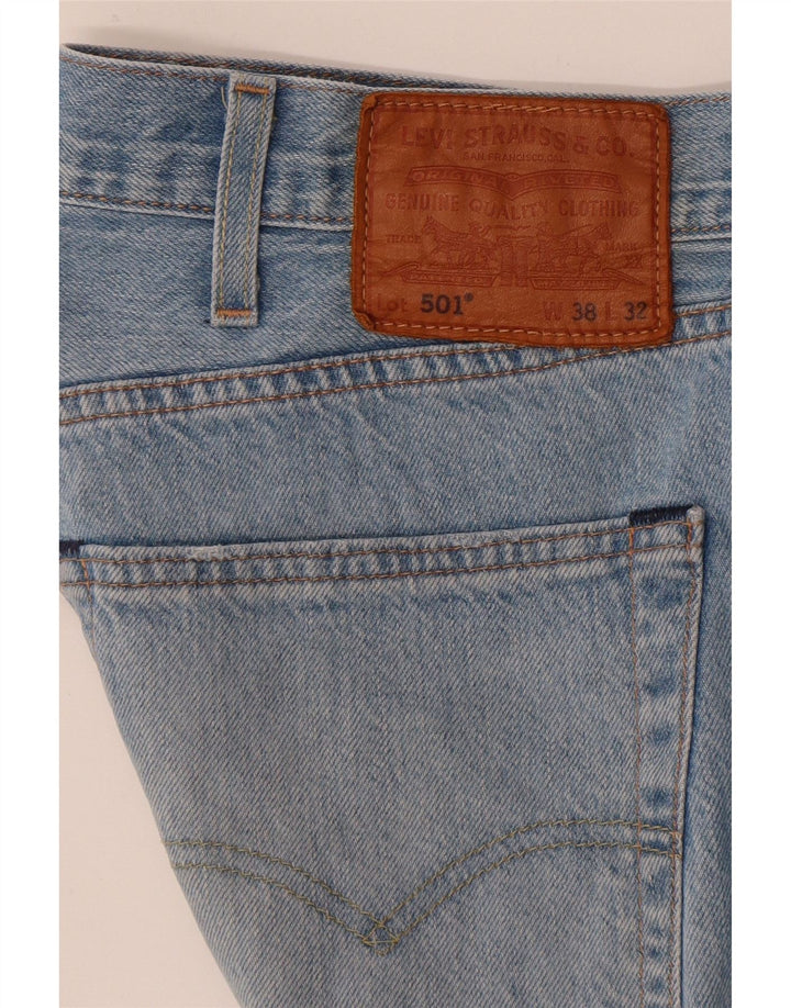 Levi's Uomo 501 Jeans dritti W38 L32 Cotone Blu