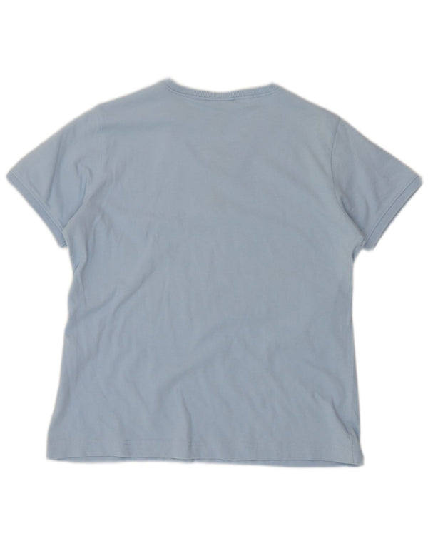 T-shirt da donna Adidas Top UK 14 grande cotone blu