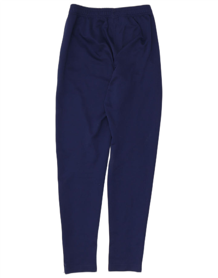 Pantaloni da tuta Adidas Aeroready da uomo piccoli in poliestere blu navy