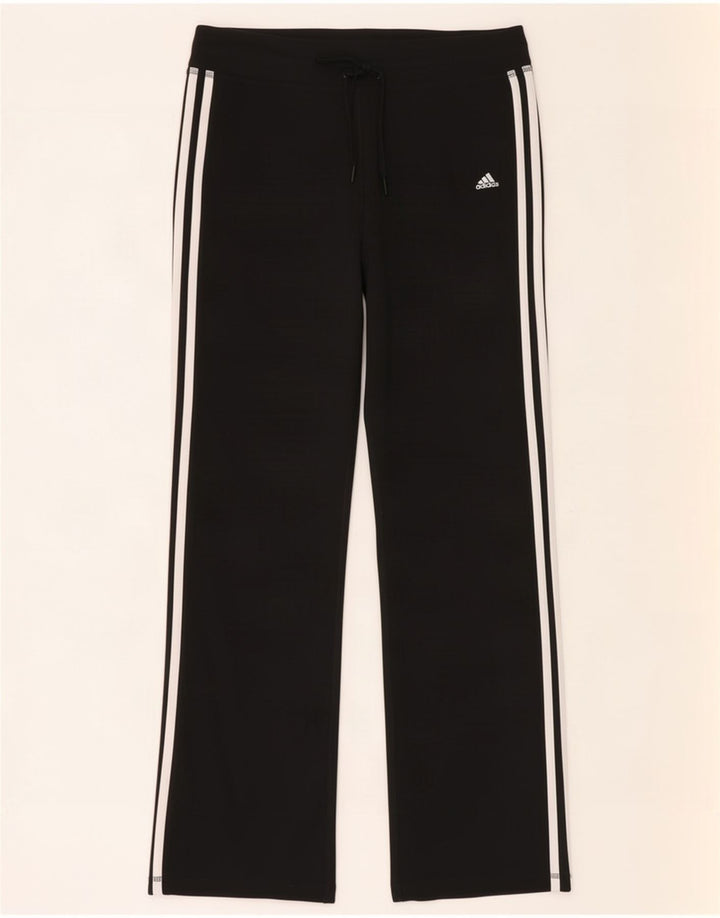 Pantaloni da tuta da donna Adidas UK 12/14 Medium Nero Poliestere