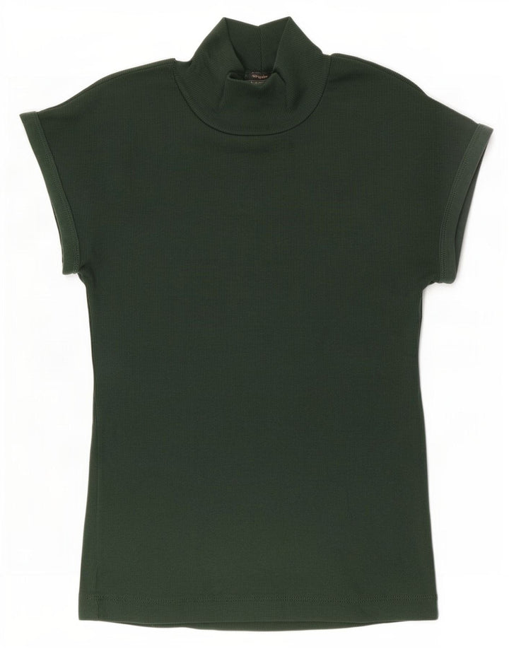 T-shirt Zara da donna Top UK 12 verde medio