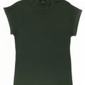 T-shirt Zara da donna Top UK 12 verde medio
