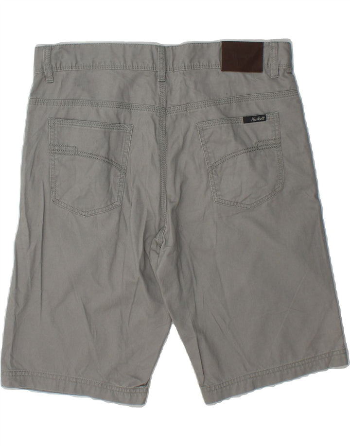 VINTAGE Mens Casual Shorts W34 Large  Grey Cotton Vintage Vintage and Second-Hand Vintage from Messina Hembry 