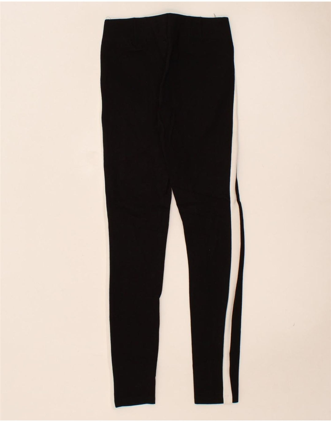 ZARA Womens Leggings UK 6 XS  Black Colourblock Vintage Zara and Second-Hand Zara from Messina Hembry 