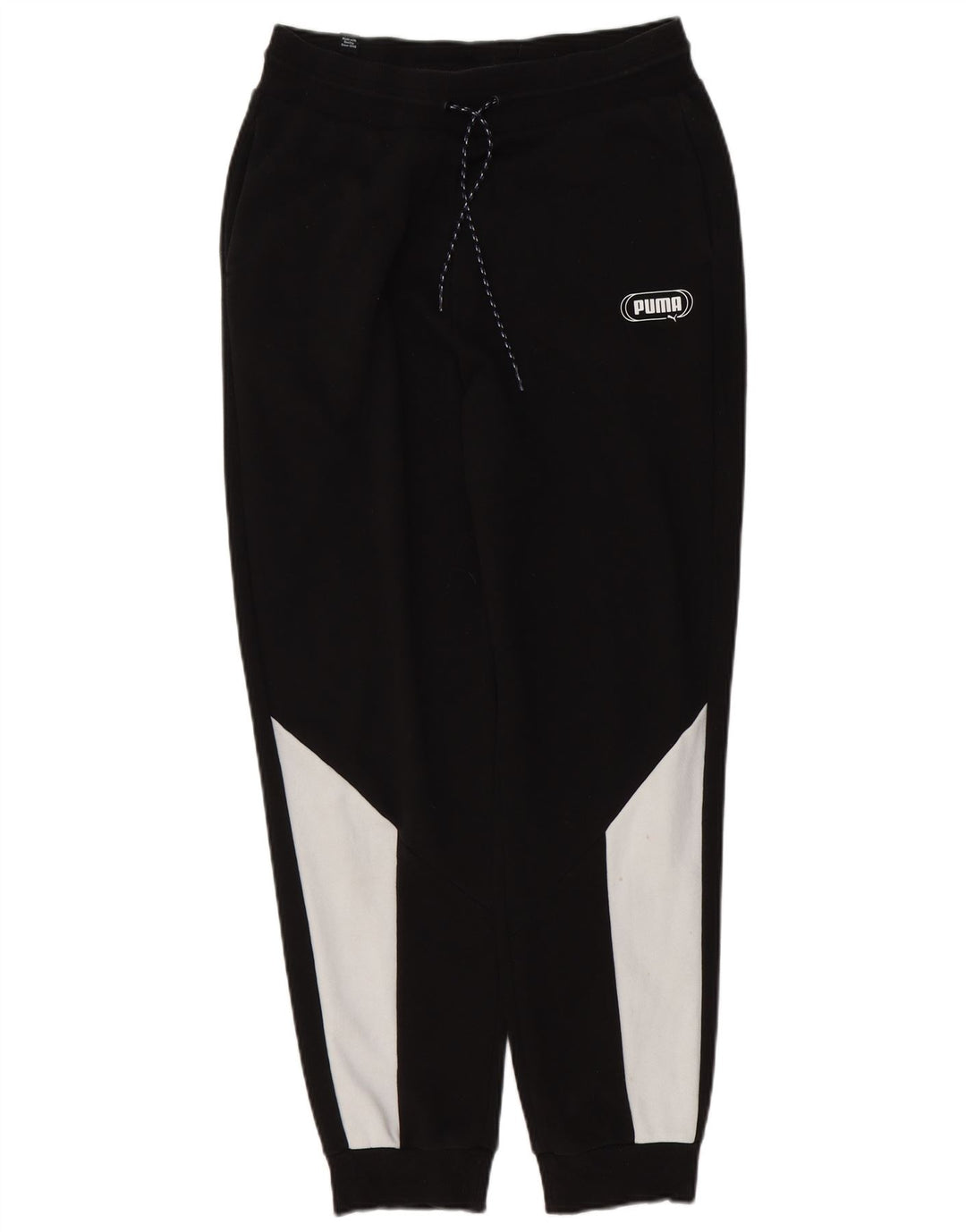 Pantaloni da tuta da uomo Puma Joggers Medium Black Colourblock Cotton