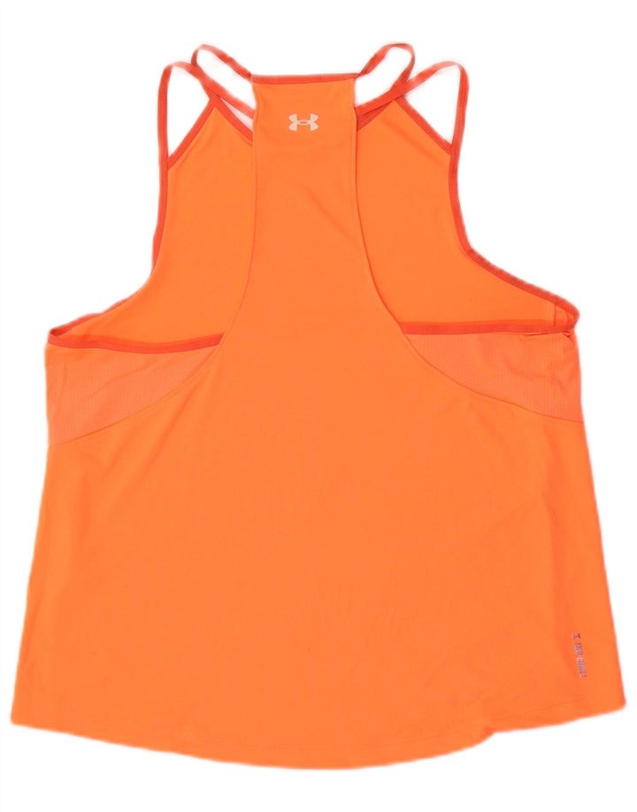 Canotta da donna Under Armour UK 14 Large Arancione Poliestere