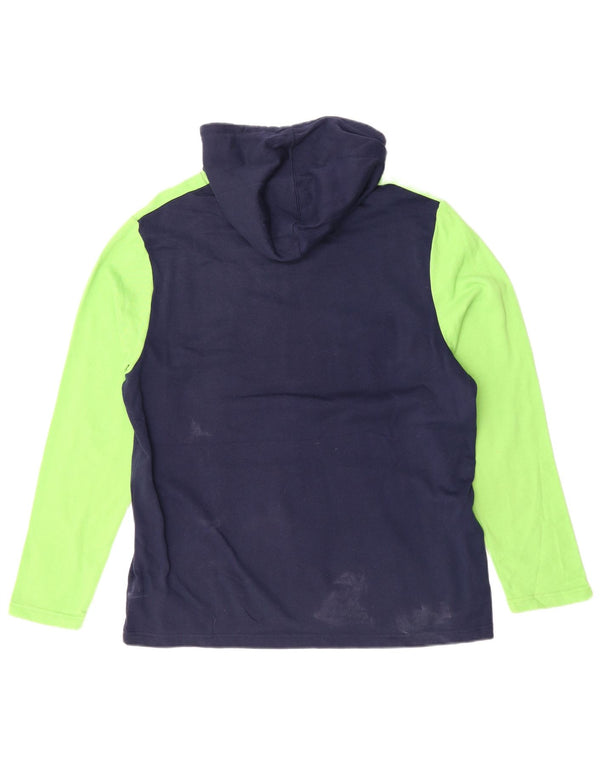 NFL Mens Seattle Seahawks Graphic Top Long Sleeve Large Navy Blue