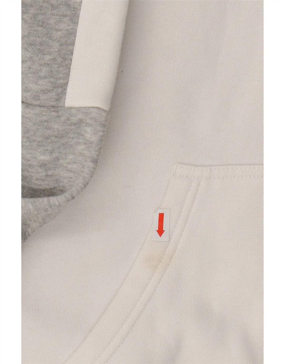 CHAMPION Mens Hoodie Jumper Small Grey Colourblock Cotton Vintage Champion and Second-Hand Champion from Messina Hembry 