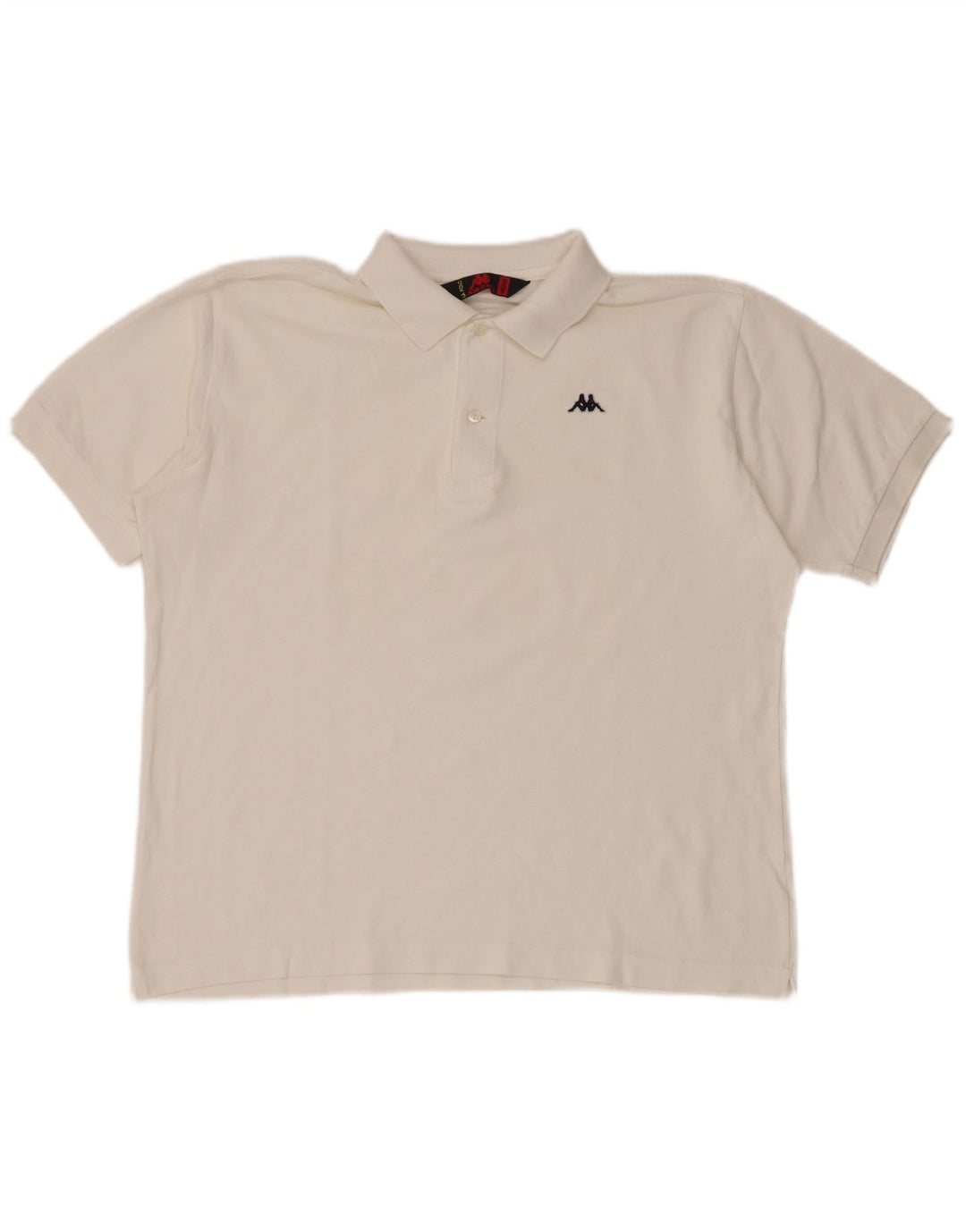 Polo da uomo KAPPA bianca media