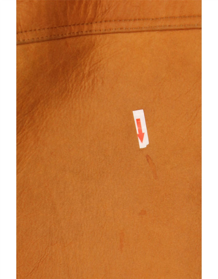 Giubbotto in shearling vintage da uomo IT 48 Marrone medio
