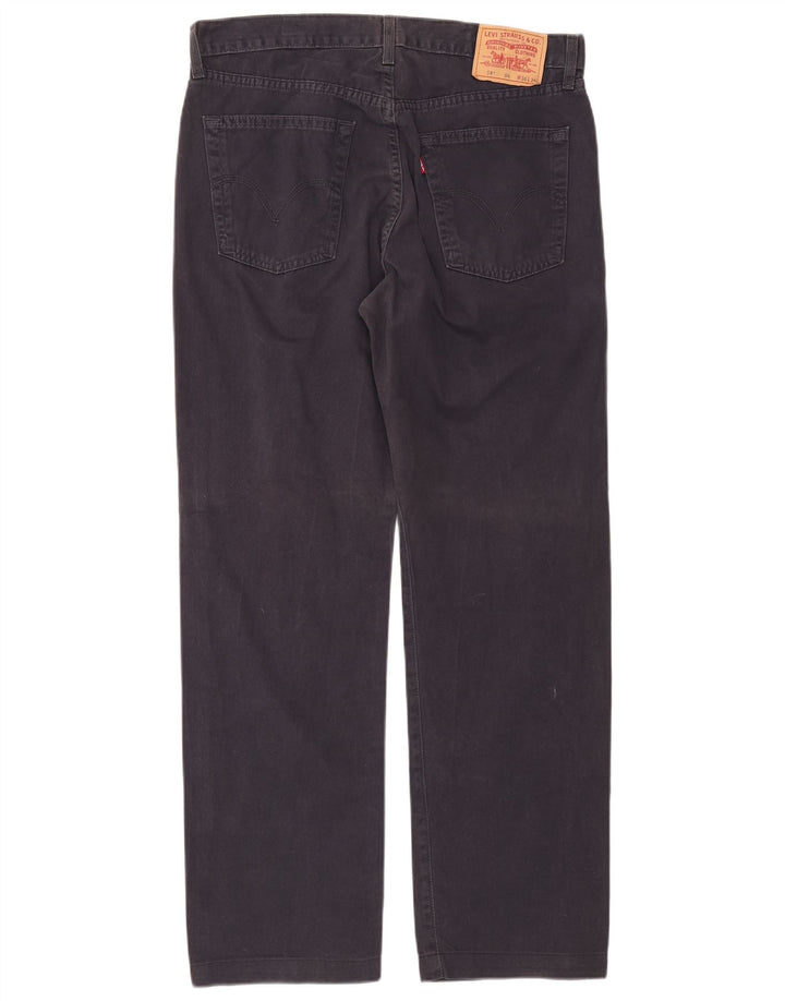 Levi's Uomo 581 Jeans dritti W36 L30 Cotone blu navy