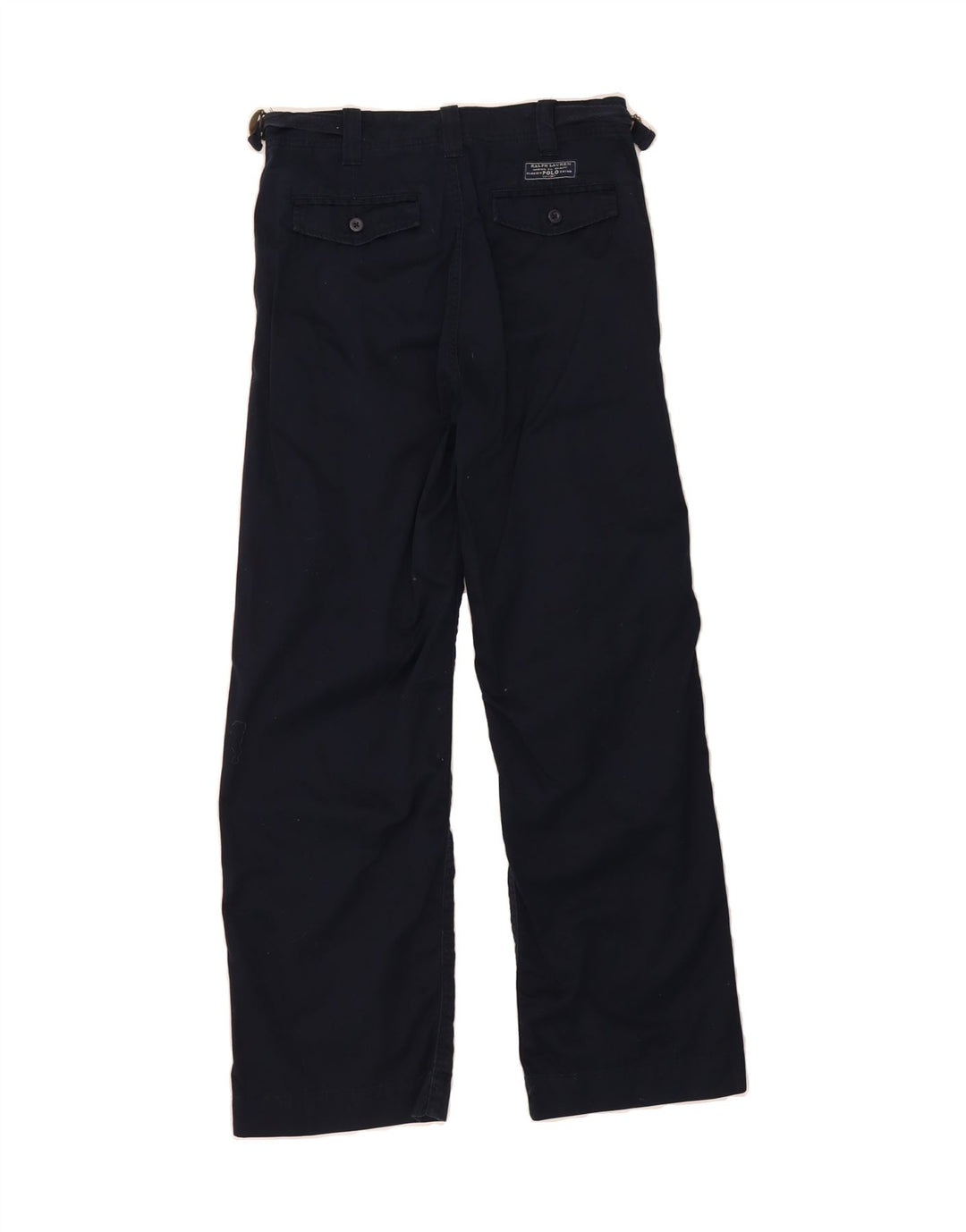 POLO RALPH LAUREN Boys Chino Trousers 15-16 Years W28 L29 Navy Blue Vintage Polo Ralph Lauren and Second-Hand Polo Ralph Lauren from Messina Hembry 