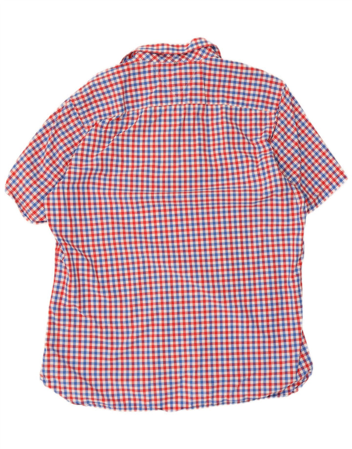 TOMMY HILFIGER Camicia da uomo su misura percalle grande multicolore