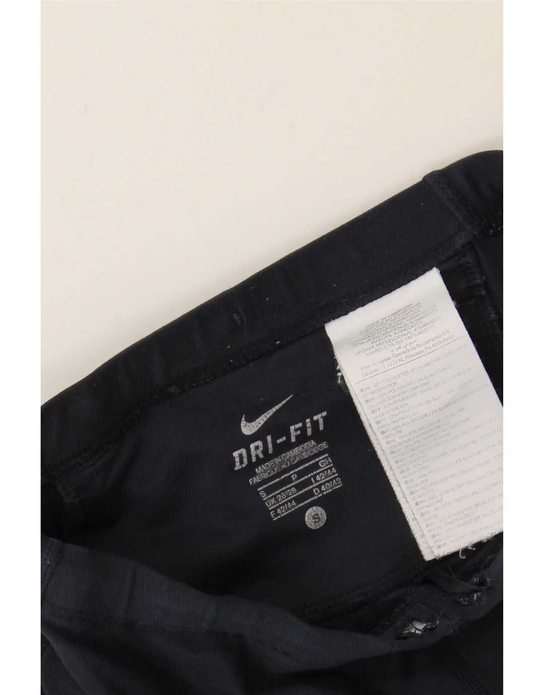 NIKE Mens Dri Fit Tracksuit Trousers Small  Black Polyester Vintage Nike and Second-Hand Nike from Messina Hembry 