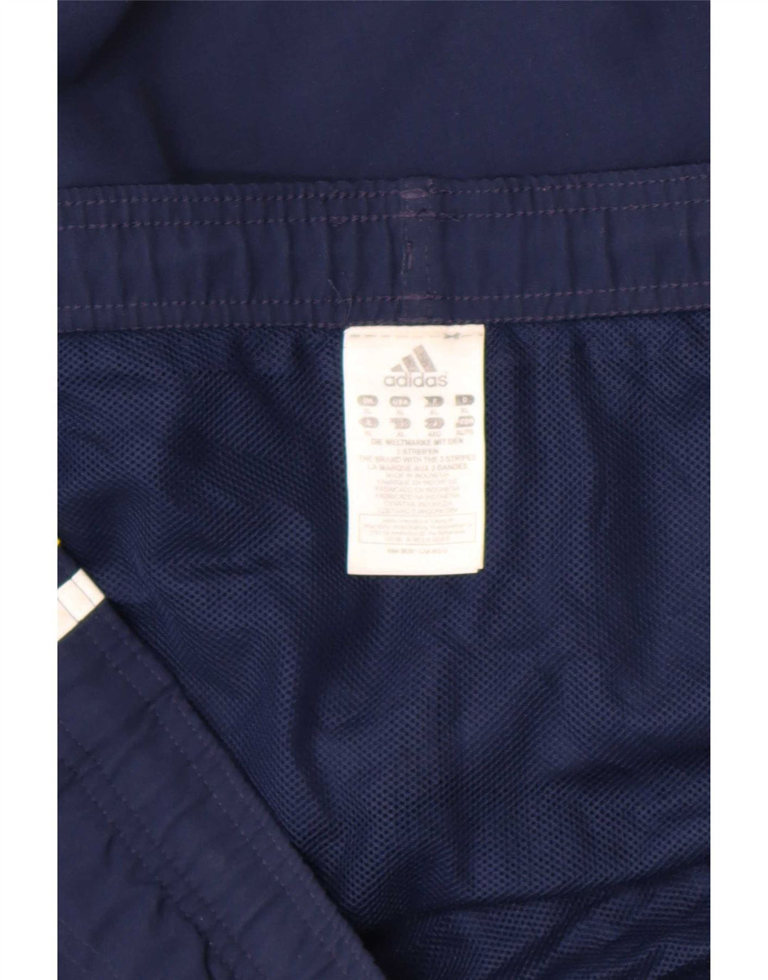 Pantaloncini da bagno da uomo Adidas XL in nylon blu navy