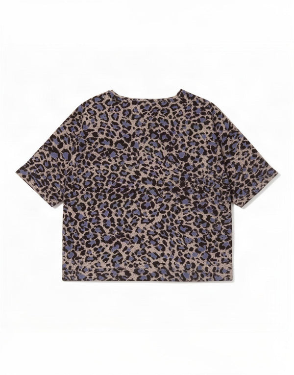 T-shirt da donna Marks & Spencer Top UK 20 2XL Stampa animalier multicolore