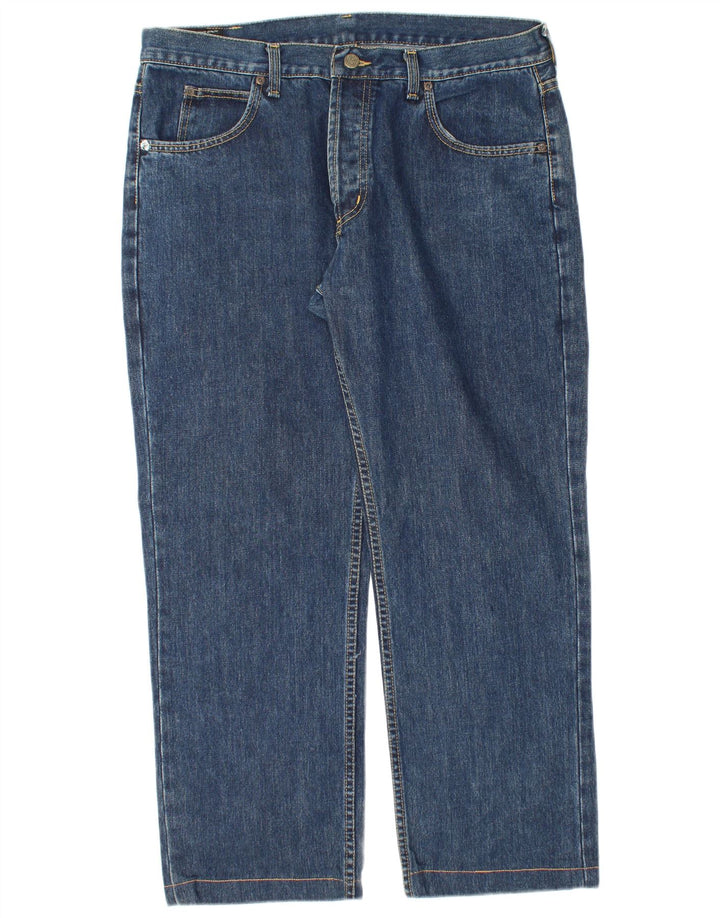 Jeans dritti da uomo Lee Seattle W36 L28 cotone blu