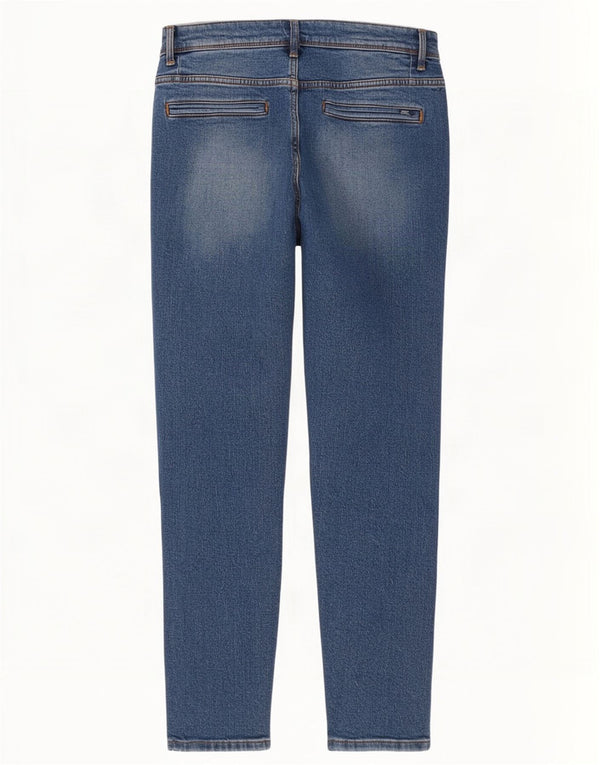 Jeans skinny effetto consumato Zara da uomo EU 38 Small W30 L30 Blu