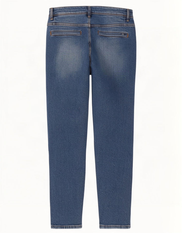 Jeans skinny effetto consumato Zara da uomo EU 38 Small W30 L30 Blu