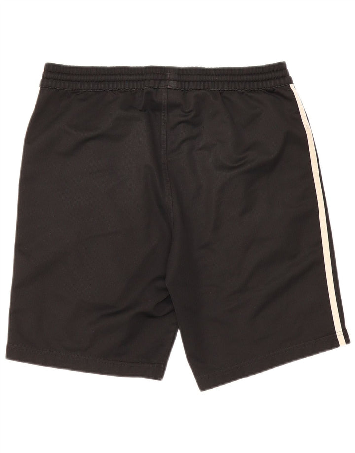 Pantaloncini sportivi da uomo Adidas medi neri in poliestere