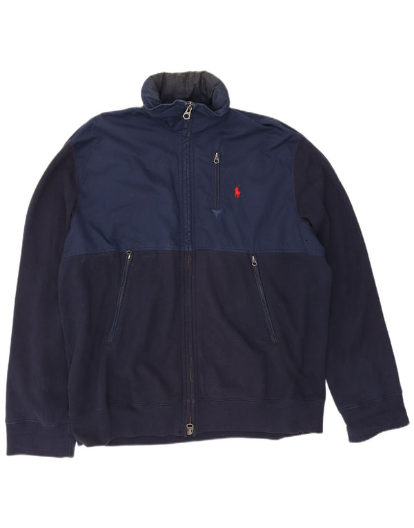 Polo Ralph Lauren Giacca da tuta da uomo 2XL Blu navy Colourblock