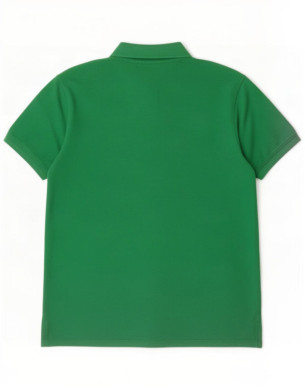 Polo da uomo Fila Large in cotone verde