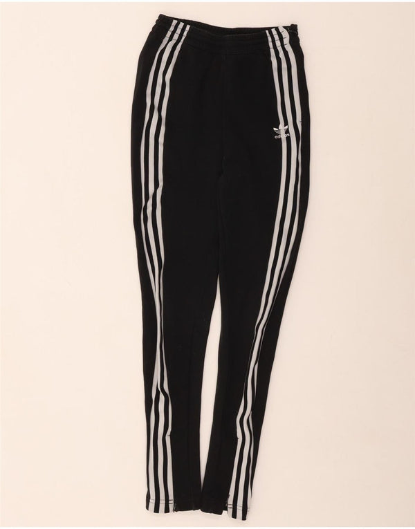 Pantaloni da tuta da donna ADIDAS UK 8 Small Poliestere nero
