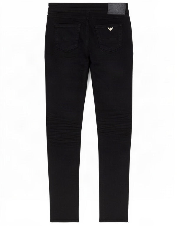 Jeans skinny da donna Armani W26 L31 poliestere nero