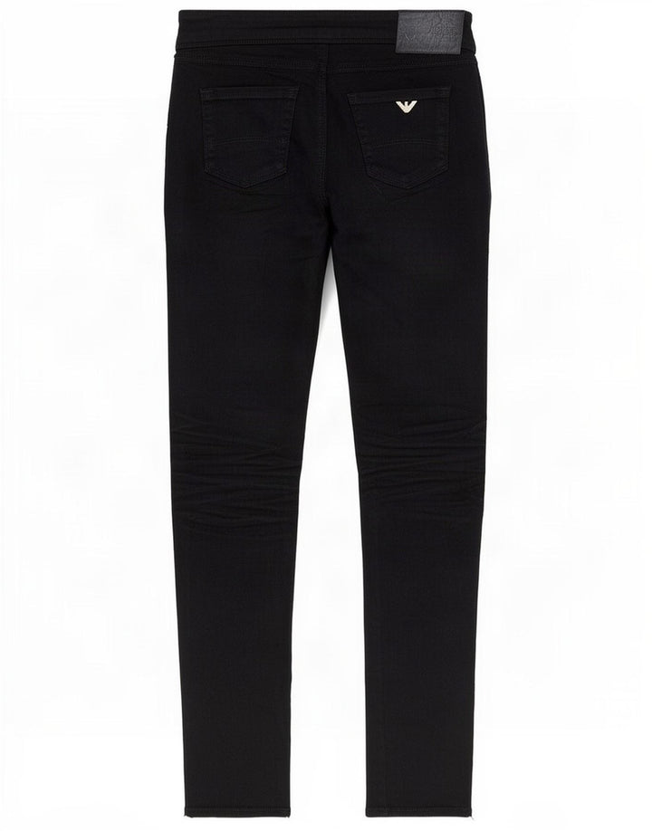 Jeans skinny da donna Armani W26 L31 poliestere nero