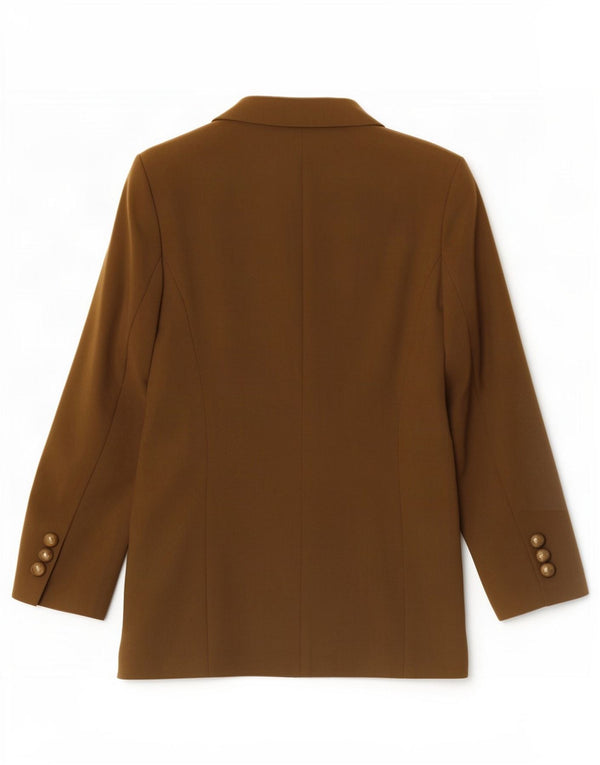 Scelta da Danwear Giacca blazer a 2 bottoni da donna UK 10 Small Poliestere kaki